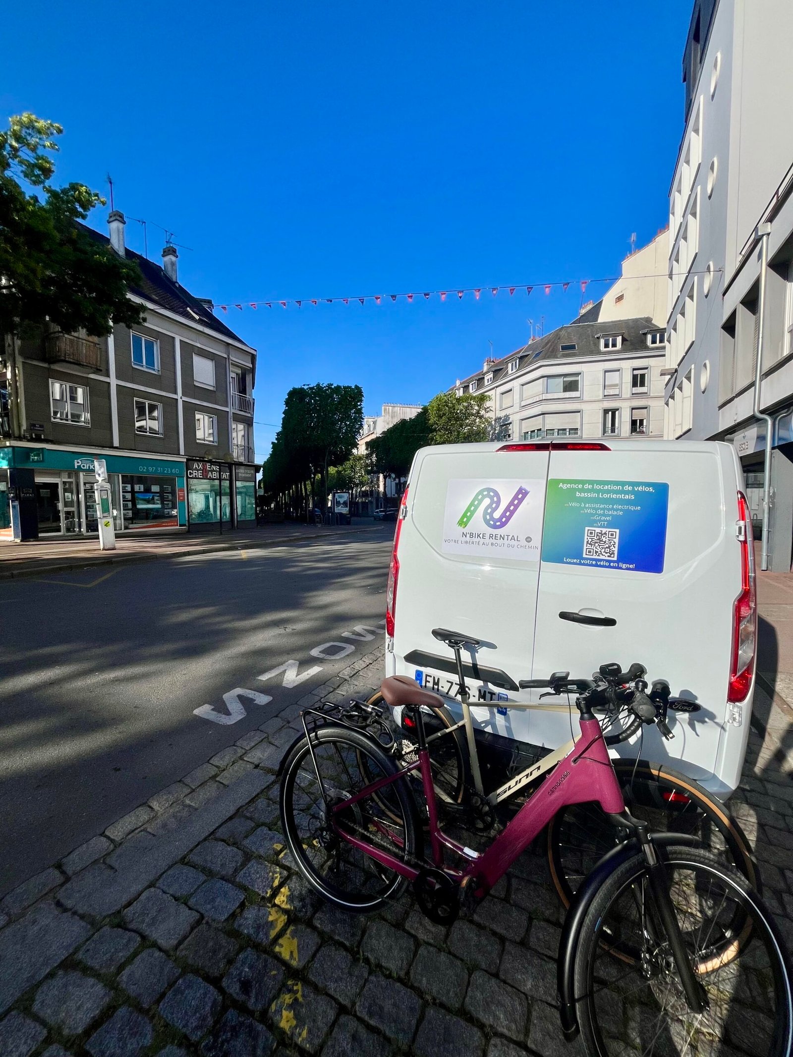 Location vélos N'BIKE RENTAL Lorient Ploemeur