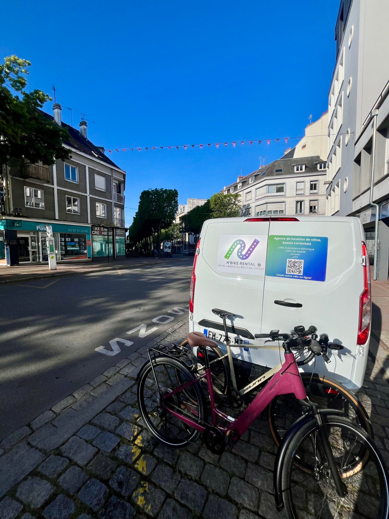 Livraison vélos Lorient Larmor-Plage – N'BIKE RENTAL